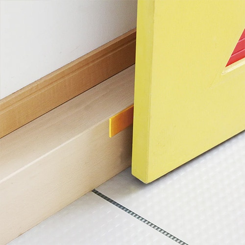 エスコ EA983FE-491 30x3.5x2000mm クッションガード(黄) 1個 (ご注文単位1個)【直送品】