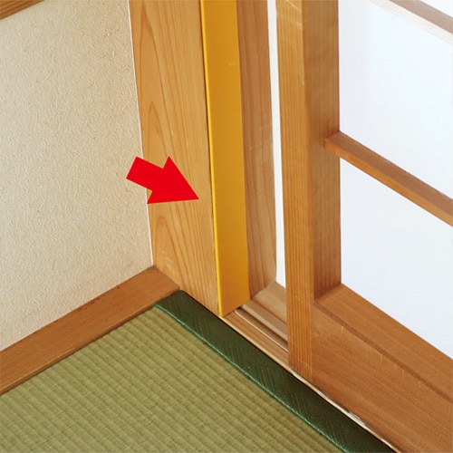 エスコ EA983FE-491 30x3.5x2000mm クッションガード(黄) 1個 (ご注文単位1個)【直送品】