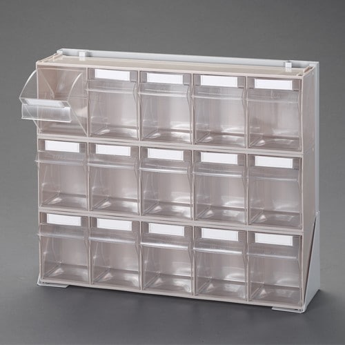 エスコ EA957A-75 5列3段 マルチストールセット(卓上フレーム付) 1セット （ご注文単位1セット）【直送品】