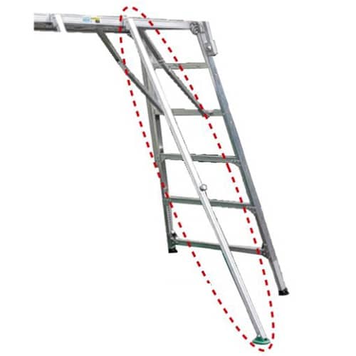 エスコ EA905DF-62 [EA905DF-35用] アウトリガー 1本 （ご注文単位1本）【直送品】