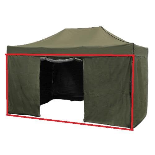 エスコ EA915-192 [EA915-61用]サイドシート(前面用/ファスナー2本付) 1枚 （ご注文単位1枚）【直送品】