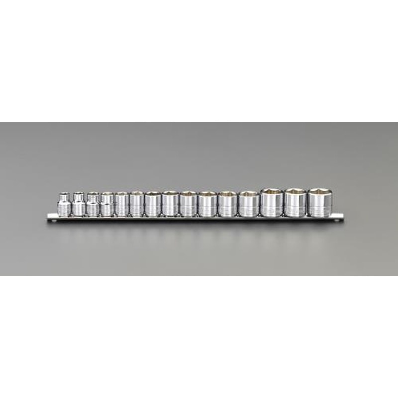 エスコ EA617DJ-1 3/8”DRソケットセット 1個(ご注文単位1個)【直送品】