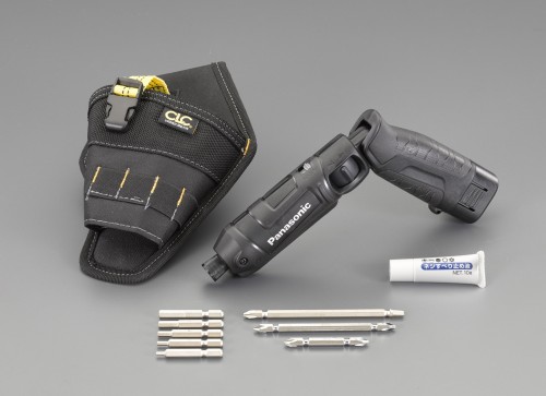 エスコ EA813PE-111B DC 7.2V インパクトドライバーセット(充電式) 1セット （ご注文単位1セット）【直送品】