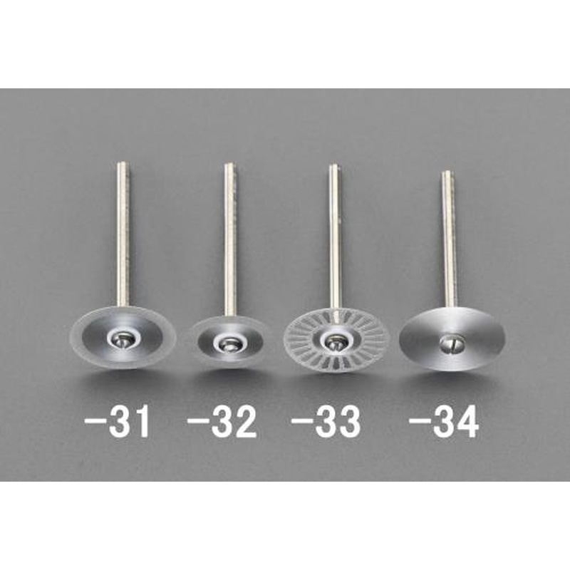 エスコ EA819DE-31 22x0.1mmダイヤモンドカッター(3mm軸) 1個（ご注文単位1個）【直送品】