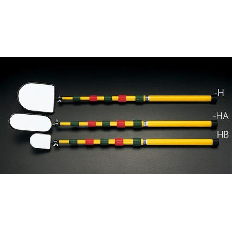 エスコ EA724HB 73x100mm/0.6-2.0m下水管ミラー(伸縮型) 1個（ご注文単位1個）【直送品】