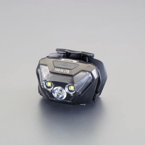 エスコ EA758RY-101 [充電式] ヘッドライト/LED(バンドレス) 1個 （ご注文単位1個）【直送品】