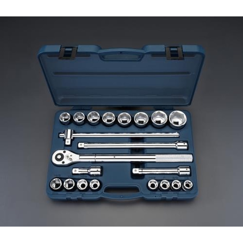エスコ EA617EC-3 3/4”DRソケットレンチセット 1個（ご注文単位1個）【直送品】