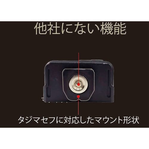 エスコ EA758FH-18 [充電式] ヘッドライト/LED(脱着式) 1個 （ご注文単位1個）【直送品】