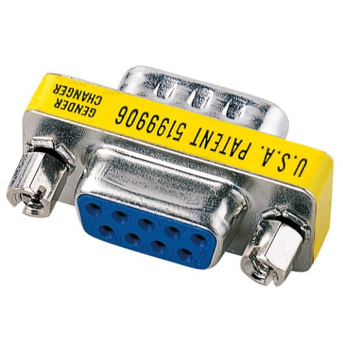 エスコ EA759GY-102 ジェンダーチェンジャー(D-sub9pin) 1個 （ご注文単位1個）【直送品】