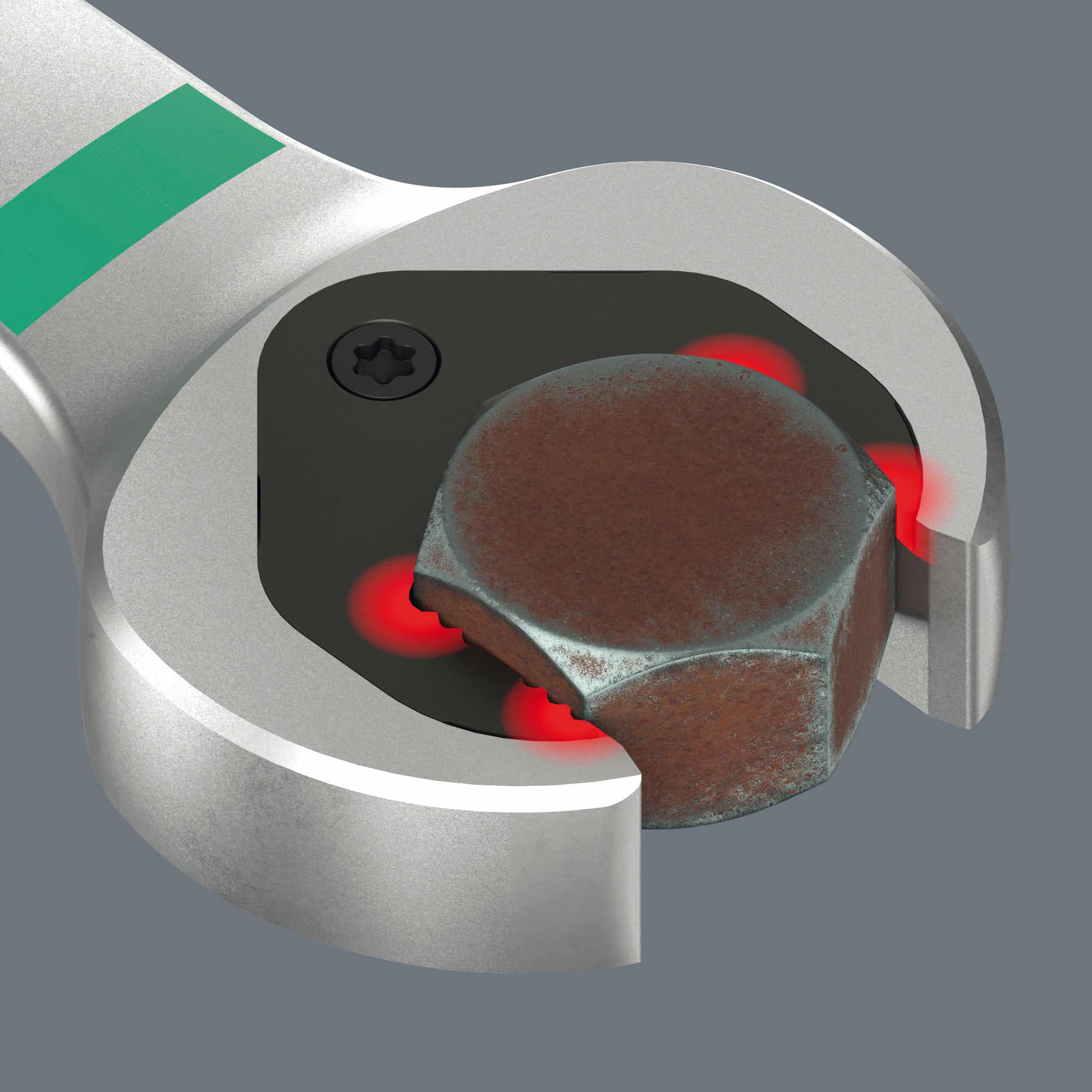 エスコ EA614WH-13 13mm ロングコンビネーションレンチ(ラチェット式) 1本 （ご注文単位1本）【直送品】