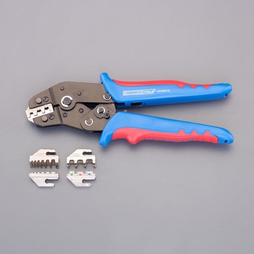 エスコ EA538W-2 圧着ペンチ (フェルール・差込・MC4端子用) 1本 （ご注文単位1本）【直送品】