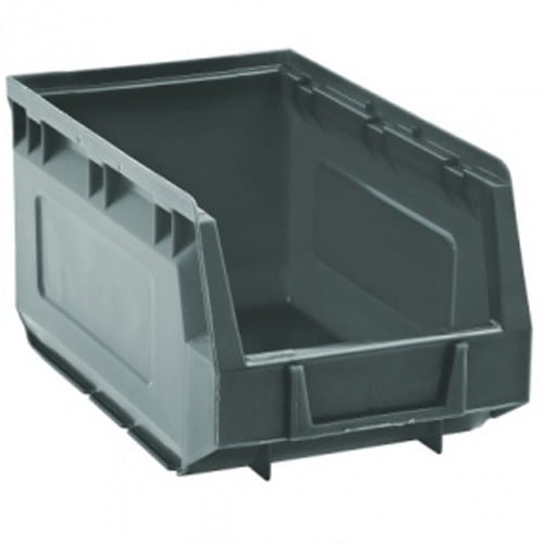 エスコ EA661CM-55 145x240x125mm パーツトレー(重ね置型/灰) 1個 （ご注文単位1個）【直送品】