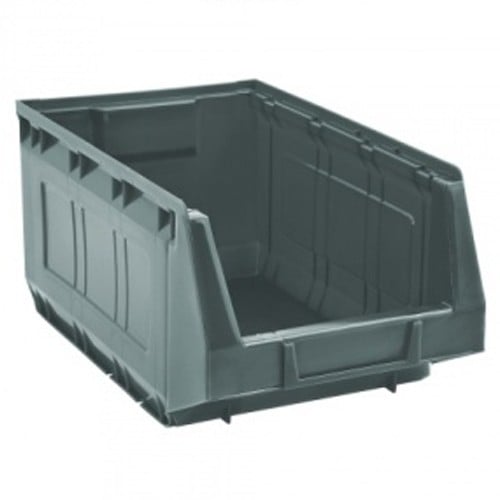 エスコ EA661CM-67 207x345x165mm パーツトレー(重ね置型/灰/20個) 1個 (ご注文単位1個)【直送品】