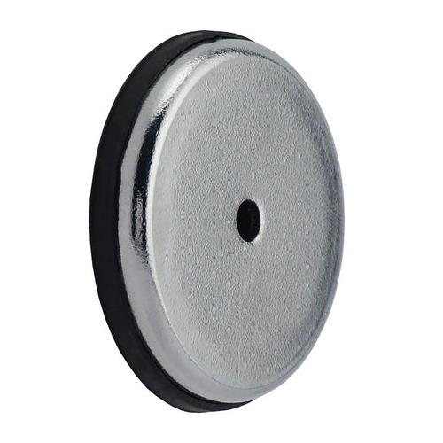 エスコ EA781GC-71 φ32mm 穴付マグネット(ネオジウム/ラバーコート) 1個 （ご注文単位1個）【直送品】