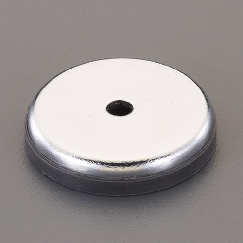 エスコ EA781GC-72 φ37mm 穴付マグネット(ネオジウム/ラバーコート) 1個 （ご注文単位1個）【直送品】