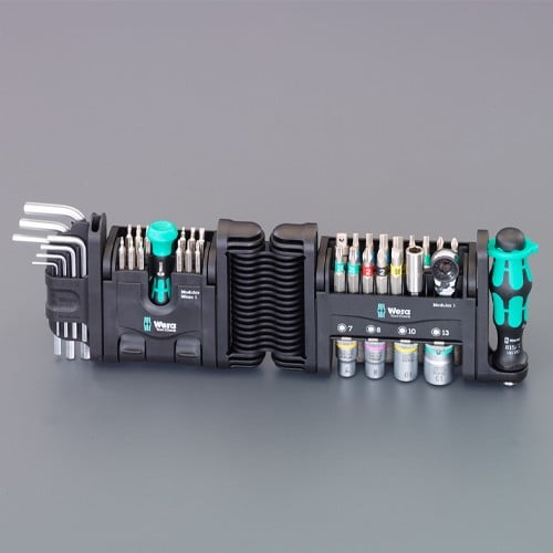 エスコ EA562WE-21 ミニラチェット付ビット&ソケットセット 1セット （ご注文単位1セット）【直送品】