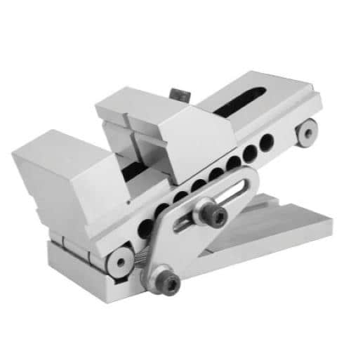 エスコ EA525AW-61 70mm 超精密バイス(角度調整式) 1個 （ご注文単位1個）【直送品】