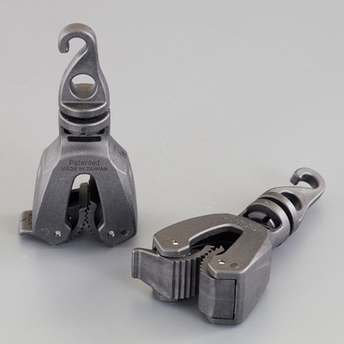 エスコ EA916Y-16 126mm シートクリップ(スイベルフック/2個) 1セット （ご注文単位1セット）【直送品】