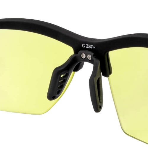 エスコ EA800AS-23 保護めがね(アンバー) 1個 (ご注文単位1個)【直送品】