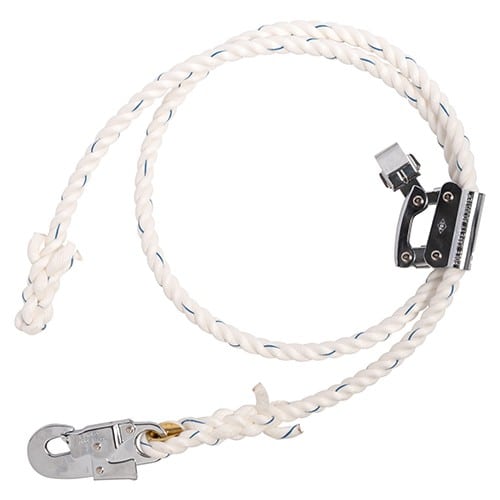 エスコ EA998FH-22 2100mm 柱上安全帯用ロープ(U字つり専用) 1個 （ご注文単位1個）【直送品】