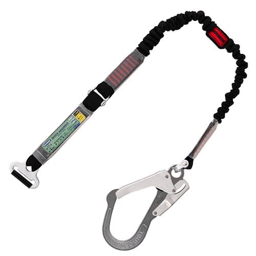 エスコ EA998FH-31 1500mm 副ランヤード(胴ベルト用/伸縮式) 1個 （ご注文単位1個）【直送品】