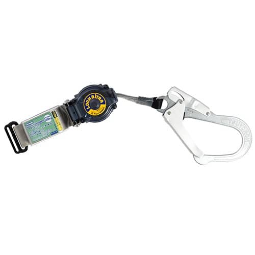 エスコ EA998FH-41 1400mm 副ランヤード(胴ベルト用/巻取式) 1個 （ご注文単位1個）【直送品】