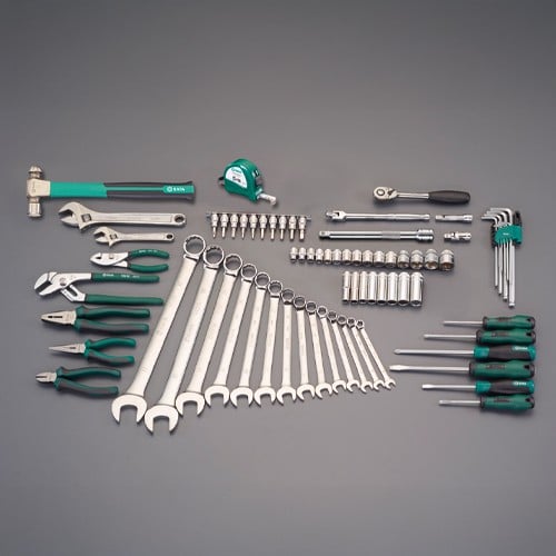 エスコ EA54B-1A [75個組] 工具セット 1セット （ご注文単位1セット）【直送品】