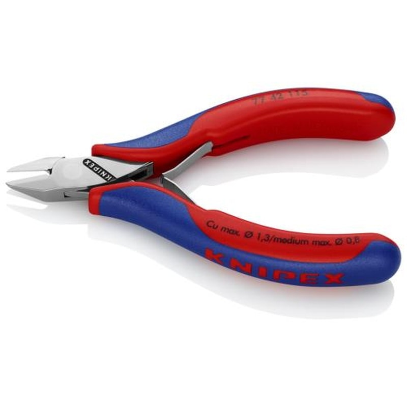 エスコ EA535KD-5 115mm精密用ニッパー(バネ付/直刃) 1個(ご注文単位1個)【直送品】