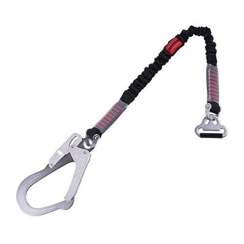 エスコ EA998FH-51 1050mm 補助ロープ(胴ベルト用/伸縮式) 1個 （ご注文単位1個）【直送品】