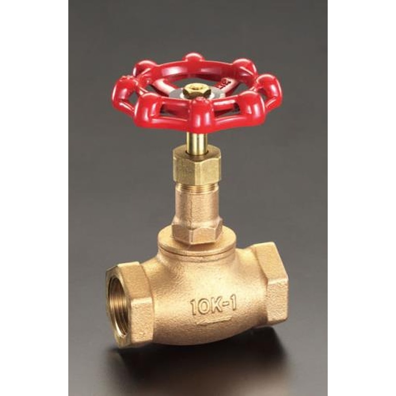 エスコ EA470CA-6 Rc3/4”グローブバルブ(JIS) 1個(ご注文単位1個)【直送品】