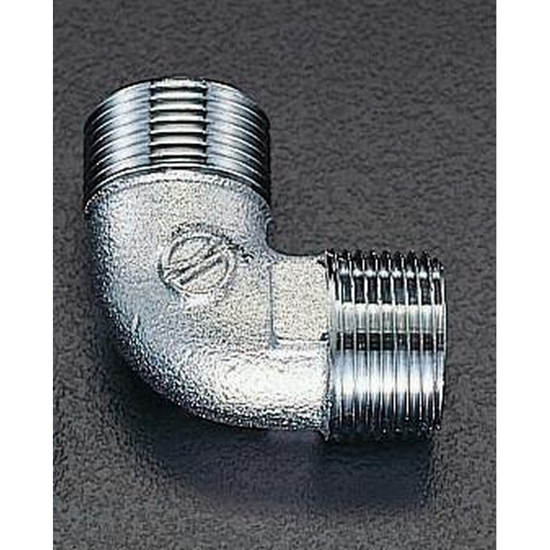 エスコ EA432LC-44 R1/2”xG1/2”フレキ用エルボ 1個（ご注文単位1個）【直送品】