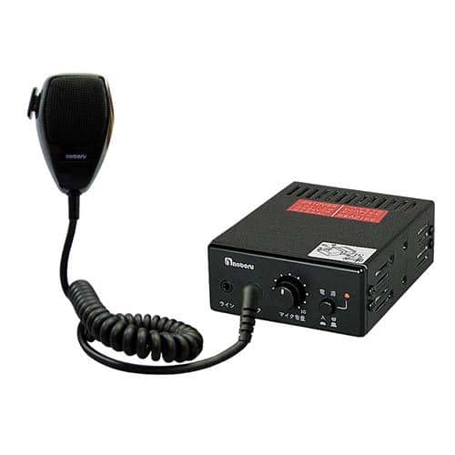 エスコ EA763CF-72 20W 車載用マイク&アンプセット 1台 （ご注文単位1台）【直送品】