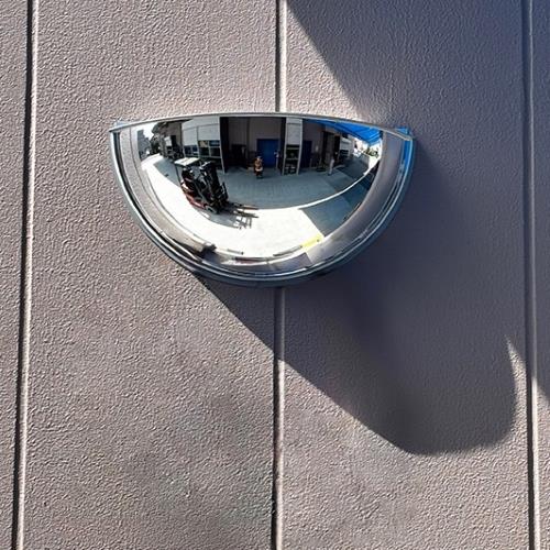 エスコ EA724ZK-62 392x740mm 曲面ミラー(壁面用・アクリル製) 1個 （ご注文単位1個）【直送品】