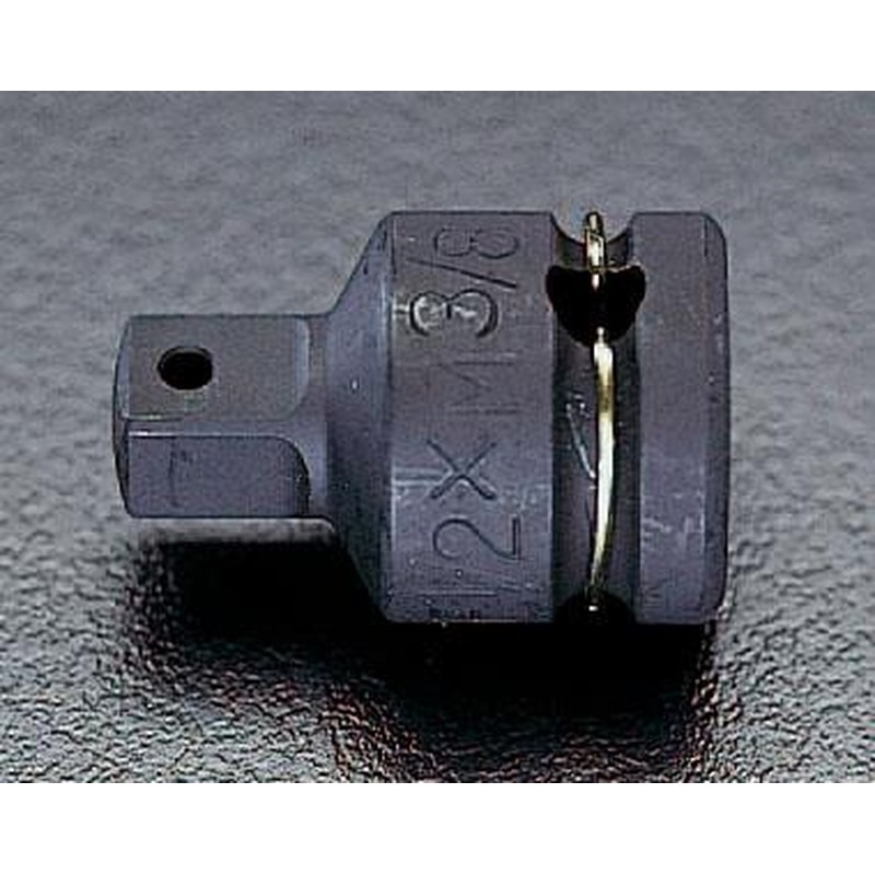 エスコ EA164D-43 1/2”DRx3/8”DR凹凸［インパクト]ソケットアダプター 1個（ご注文単位1個）【直送品】