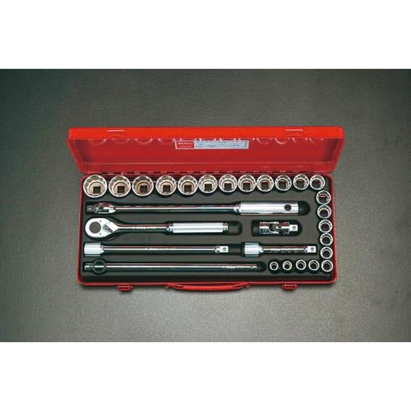 エスコ EA618C-7 1/2”DRソケットレンチセット 1個（ご注文単位1個）【直送品】