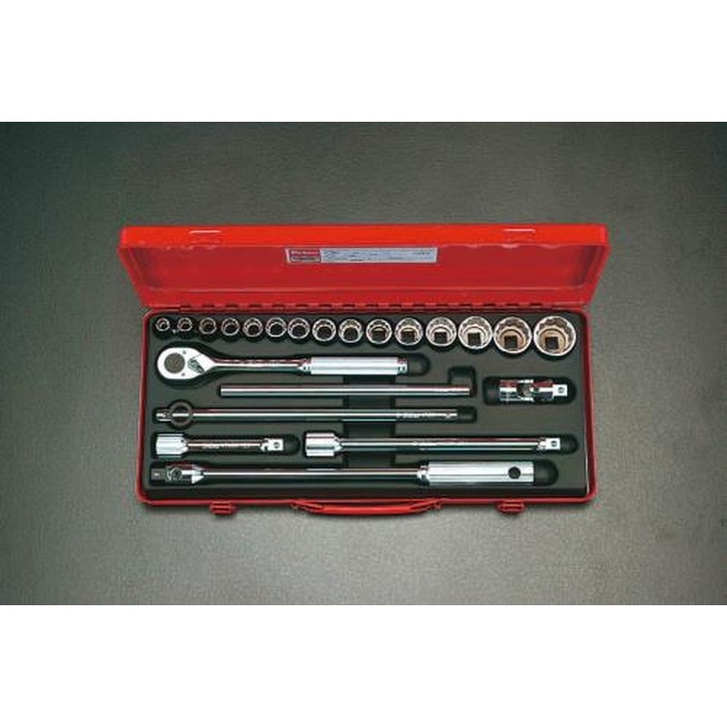 エスコ EA618C-10 1/2”DRソケットレンチセット 1個（ご注文単位1個）【直送品】