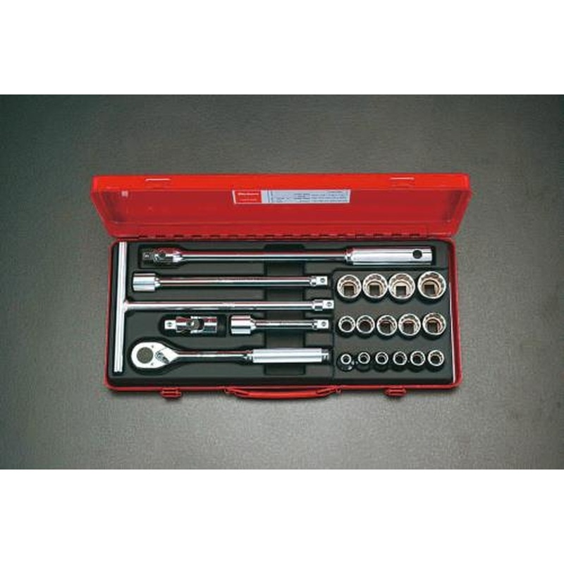 エスコ EA618C-13 1/2”DRソケットレンチセット 1個（ご注文単位1個）【直送品】