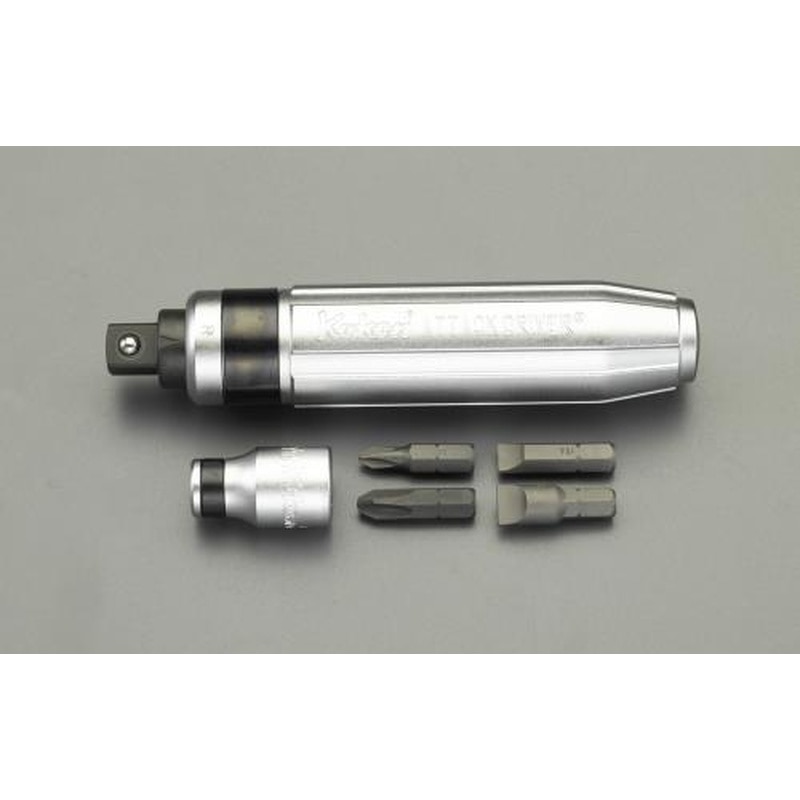 エスコ EA550XC 1/2”DRインパクトドライバーセット(5/16”Hexビット用) 1個(ご注文単位1個)【直送品】