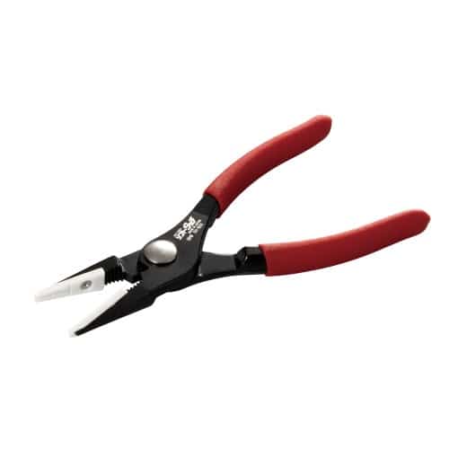 エスコ EA532AC-21C 174mm フラットノーズプライヤー(ソフトタッチ) 1本 （ご注文単位1本）【直送品】