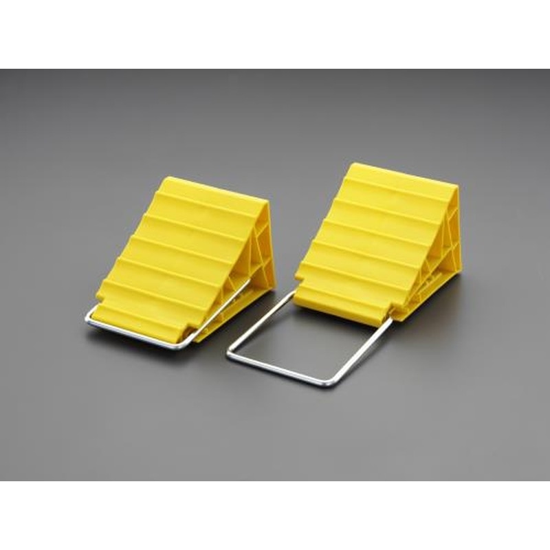 エスコ EA984VA-20 123x175x105mmタイヤストッパー(2個組) 1個(ご注文単位1個)【直送品】