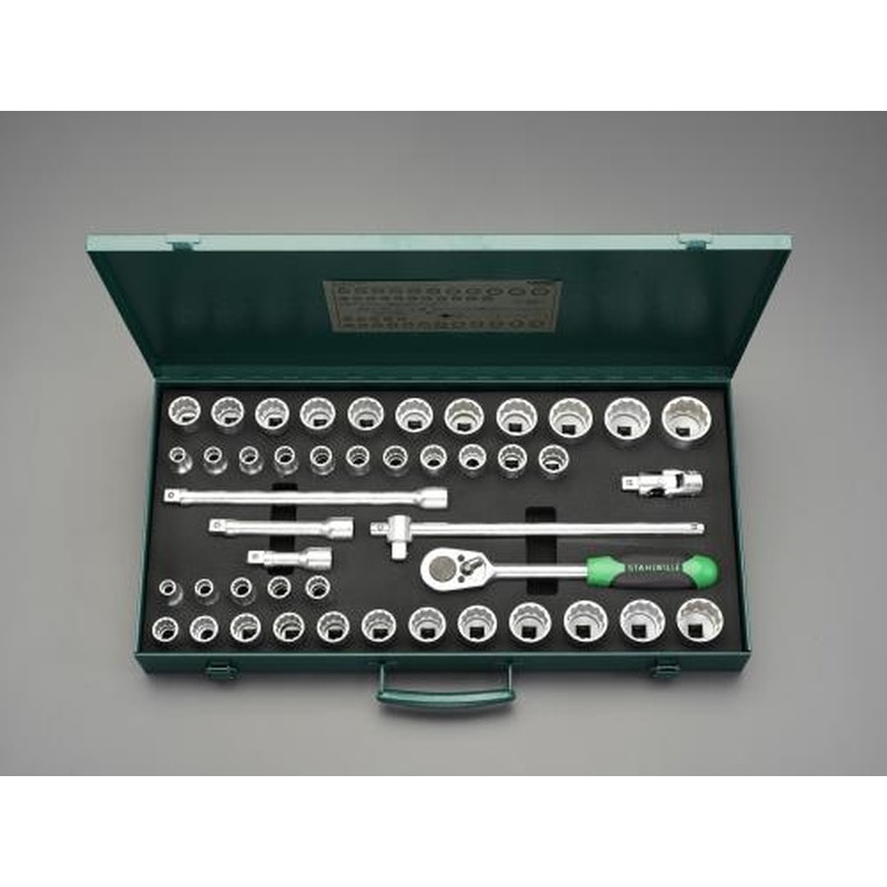 エスコ EA617DC-3 1/2”DRソケットレンチセット 1個（ご注文単位1個）【直送品】