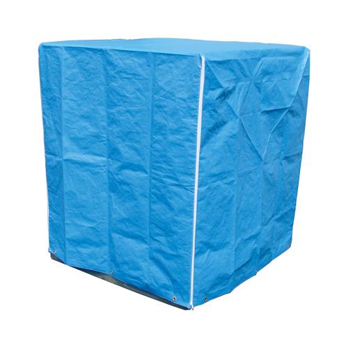 エスコ EA985PK-2A 1200x1200x1300mm パレットカバー(ファスナー式/青) 1枚 （ご注文単位1枚）【直送品】