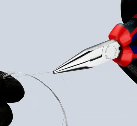 エスコ EA537KD-2A 160mm ラジオペンチ(グリップ付/メッキ) 1本 （ご注文単位1本）【直送品】