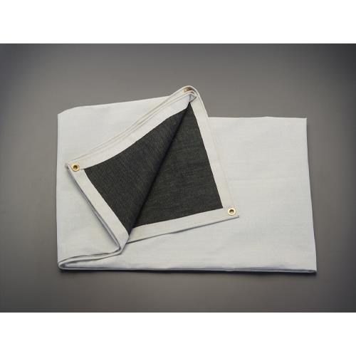 エスコ EA334C-52 1970x1970mm 溶接作業シート(片面コーティング) 1枚 （ご注文単位1枚）【直送品】