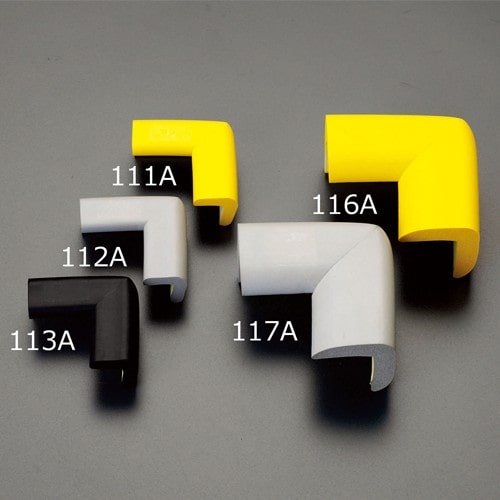 エスコ EA983FJ-112A 70x70 x 30mm コーナーガード(灰/4個) 1個 （ご注文単位1個）【直送品】