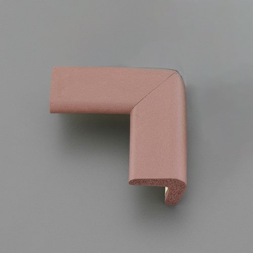 エスコ EA983FJ-115A 70x70 x 30mm コーナーガード(茶/4個) 1個 （ご注文単位1個）【直送品】