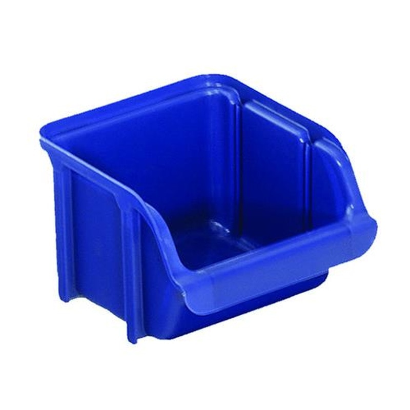 エスコ EA661CJ-11 103x115x74mmパーツトレー(重ね置型/青) 1個（ご注文単位1個）【直送品】