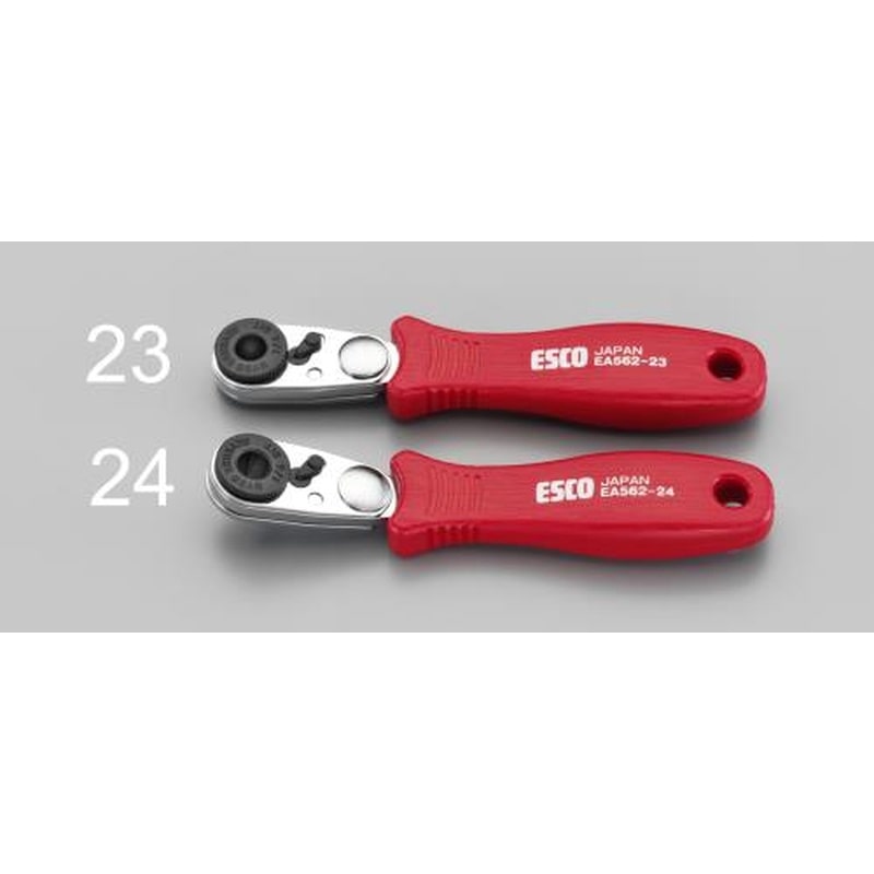 エスコ EA562-23 1/4”Hexラチェットハンドル(ビット式) 1個（ご注文単位1個）【直送品】