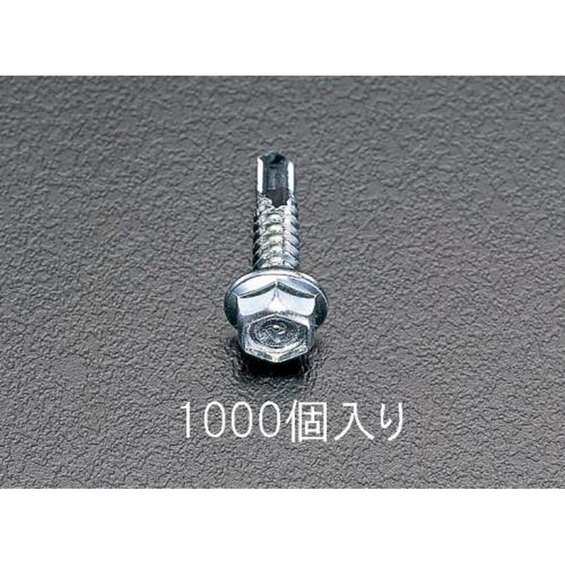 エスコ EA949EE-51 5x19mm六角頭ピアスビス(1000本) 1個(ご注文単位1個)【直送品】
