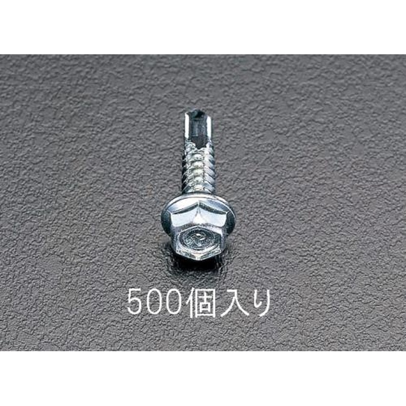 エスコ EA949EE-53 5x35mm六角頭ピアスビス(500本) 1個(ご注文単位1個)【直送品】
